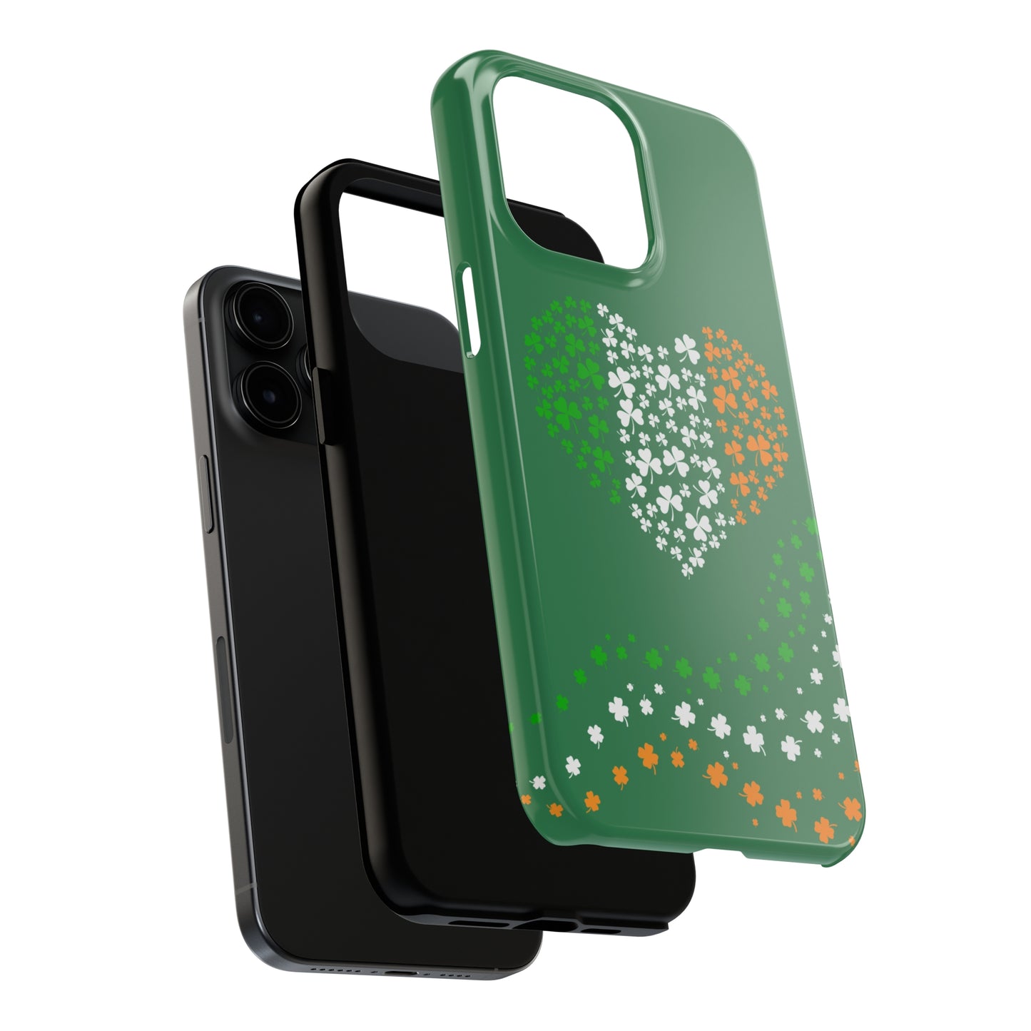 Irish heart Tough Phone Case St. Patty's Day iPhone accessories