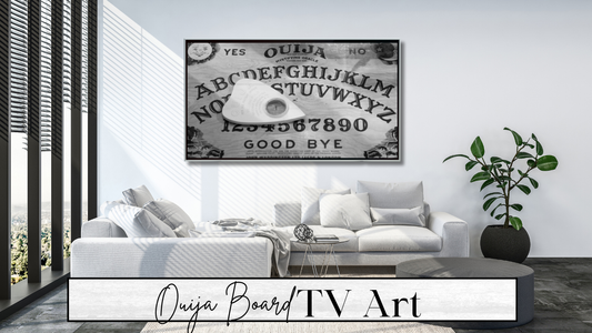 Ouija Board digital TV wall Art