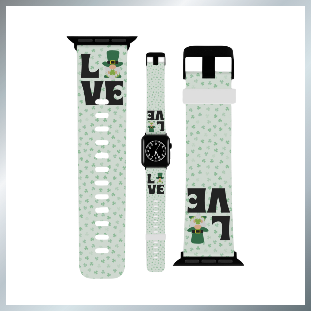 For the Love of Gnomes Watch Band for Apple Watch Series 1-9, SE and Ultra, 38-40mm/ 42-44mm