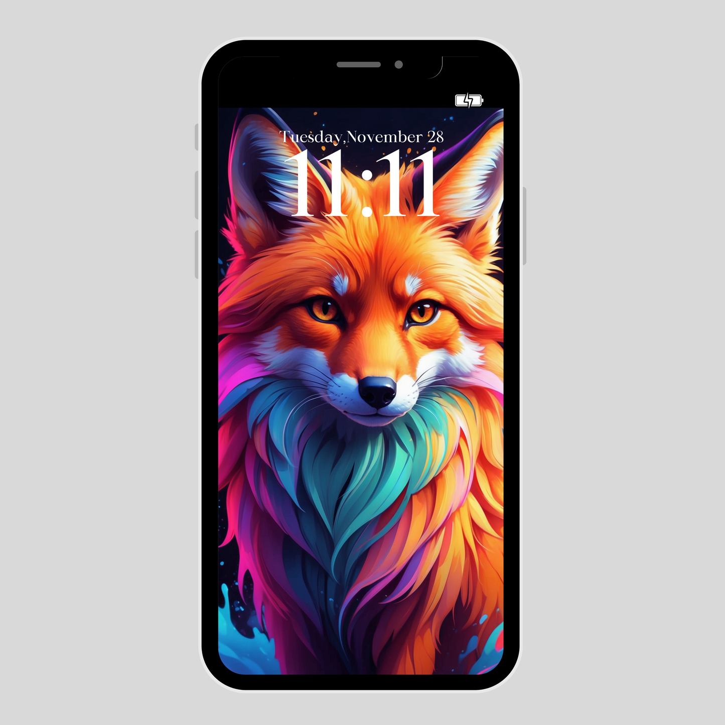 IPhone wallpaper/ Foxy Lady/ instant download