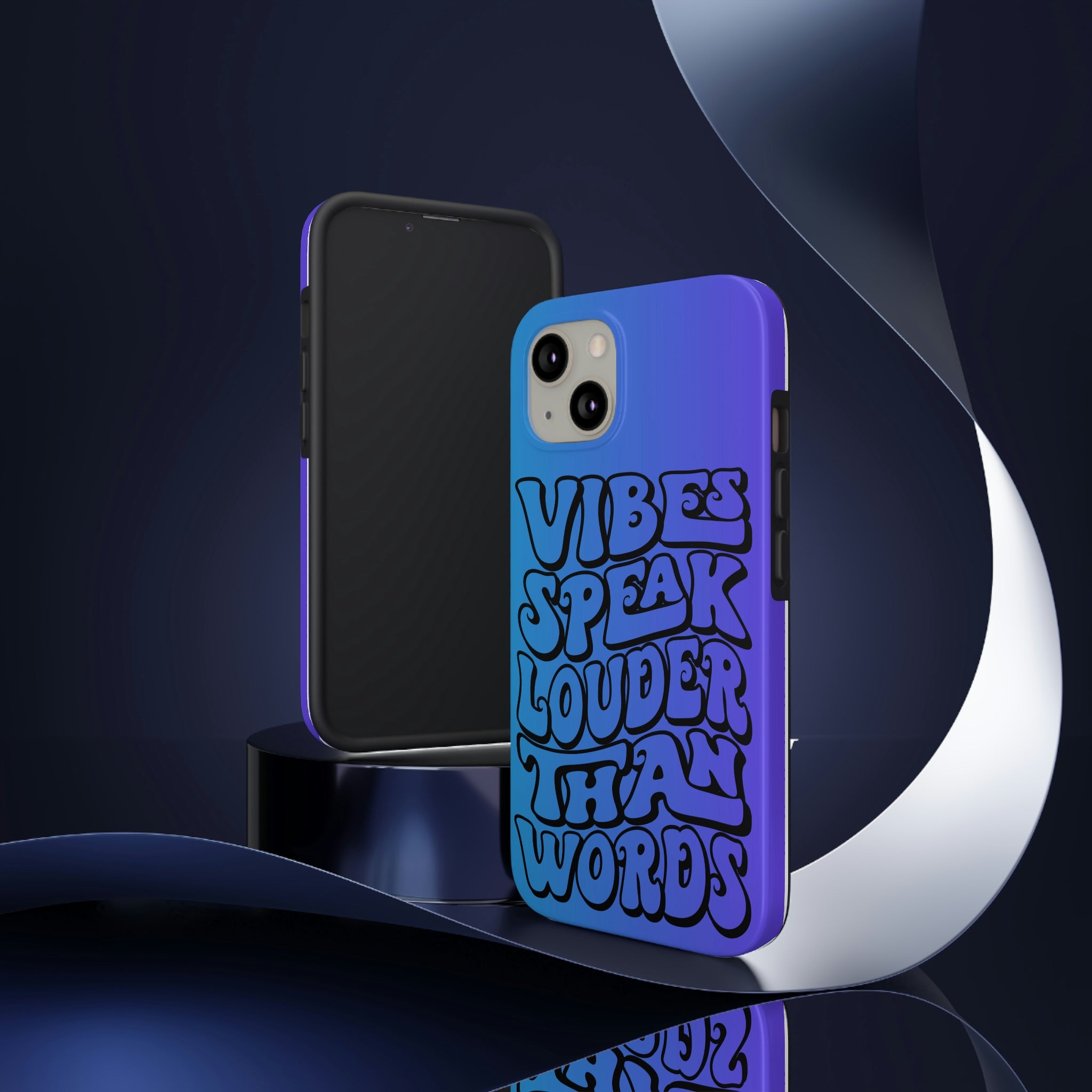 Vibes speak louder than words phone case iPhone 14 accessories