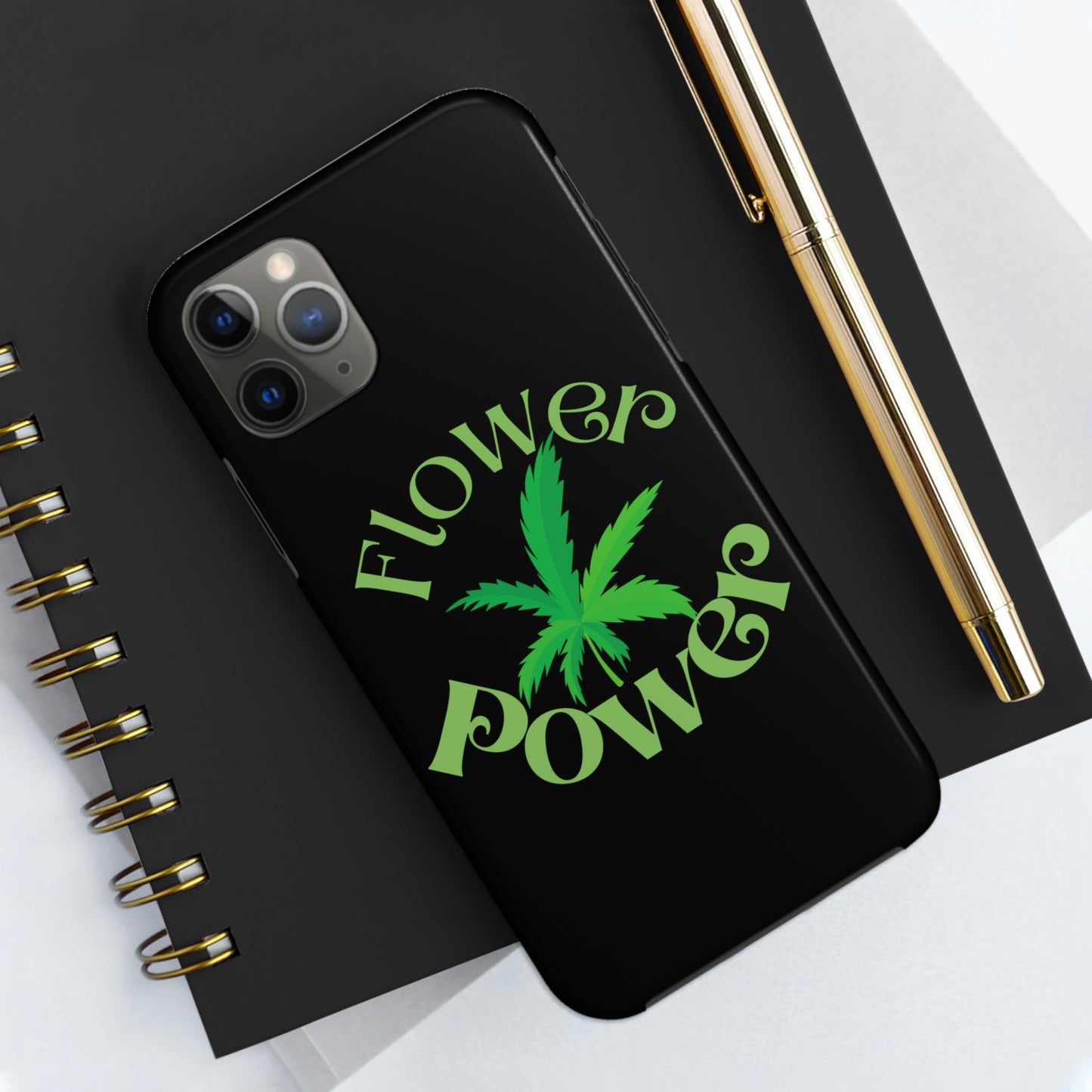 Flower power Tough IPhone Cases, Case-Mate