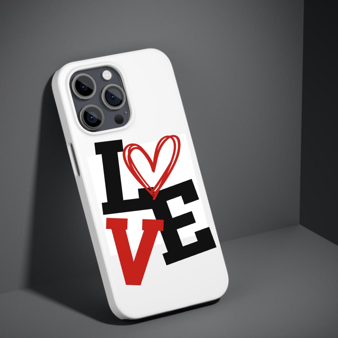 Love/ Tough IPhone Case/ iphone accessories/ Valentines