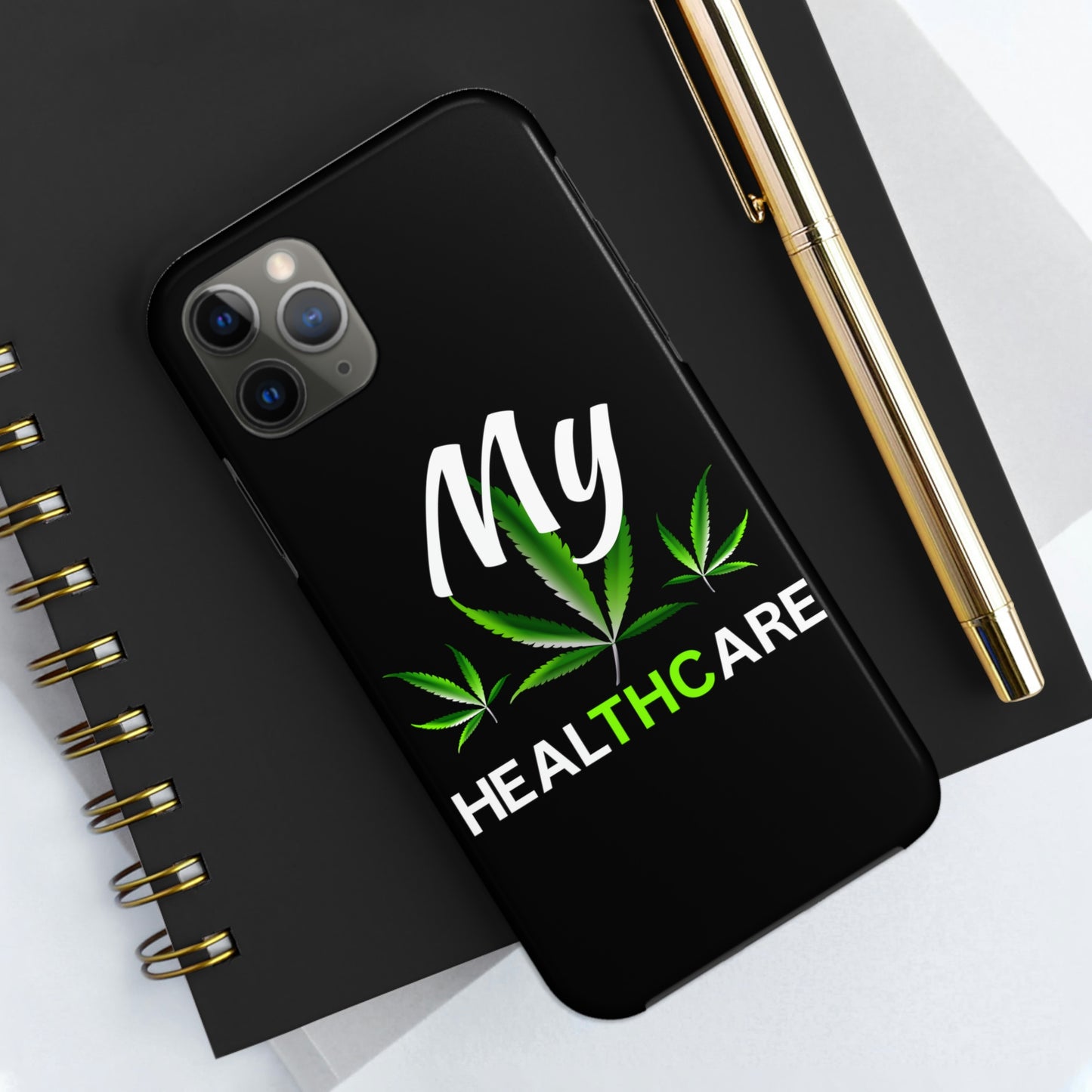 THC healthcare/cannabis Tough IPhone Cases, Case-Mate